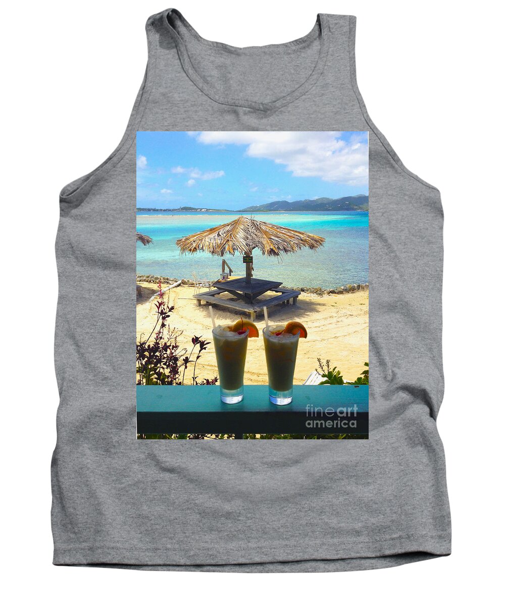 Baths Tank Top featuring the photograph Painkillers by Carey Chen