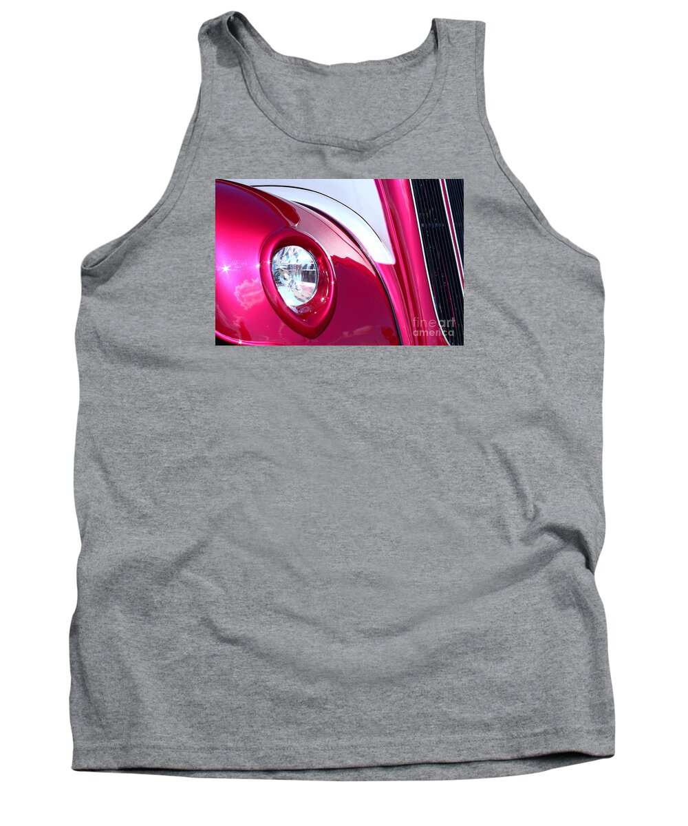 Car Tank Top featuring the photograph Pink Passion by Linda Bianic