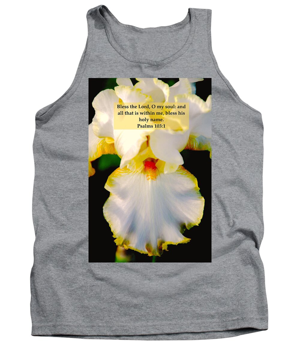 #nature Tank Top featuring the photograph Psalms 113 v 1 by Debbie Nobile