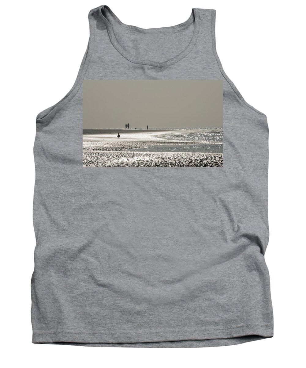 Seaside Tank Top featuring the photograph Quick silver by Spikey Mouse Photography