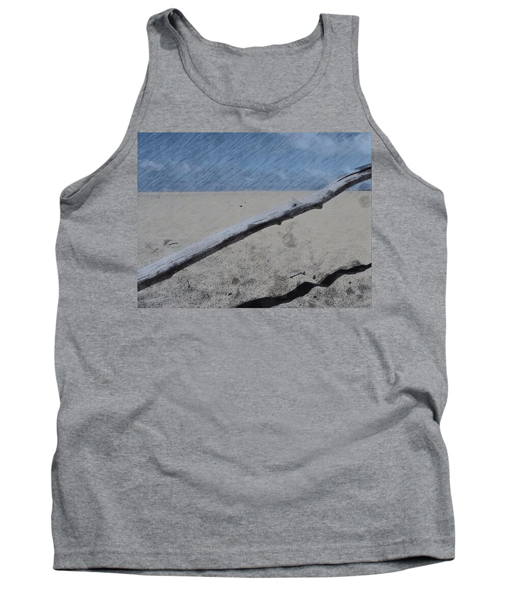 Beach Tank Top featuring the photograph Quiet Beach by Photographic Arts And Design Studio