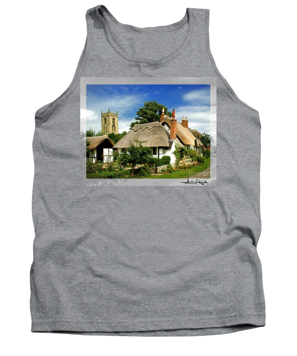 Typical Tank Top featuring the photograph Quintessential Home by Edmund Nagele FRPS