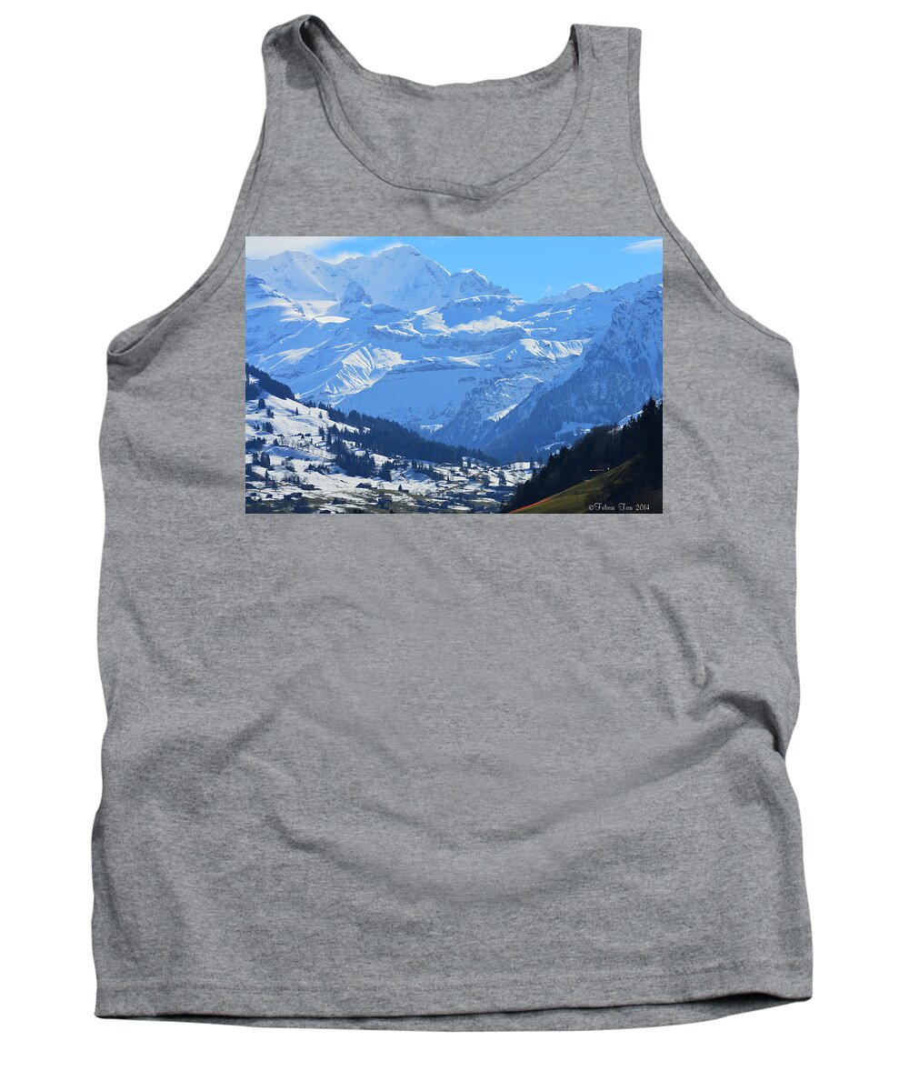 Alps Tank Top featuring the photograph Realm of hope by Felicia Tica