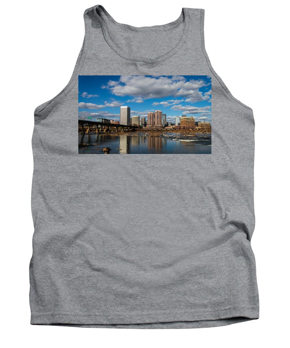 Rva Tank Top featuring the photograph Richmond Skyline by Stacy Abbott