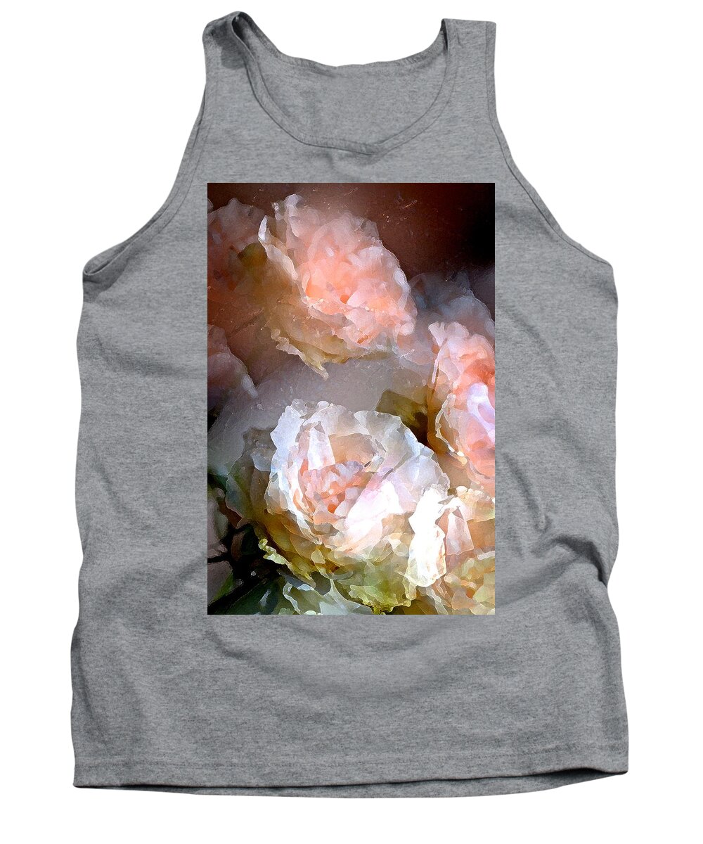 Floral Tank Top featuring the photograph Rose 154 by Pamela Cooper