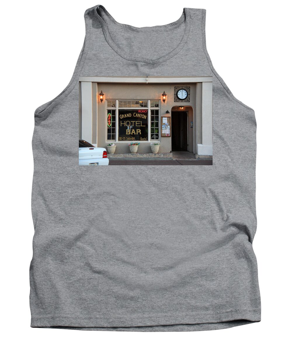 66 Tank Top featuring the photograph Route 66 Hotel - Williams Arizona Hotel 2008 by Frank Romeo