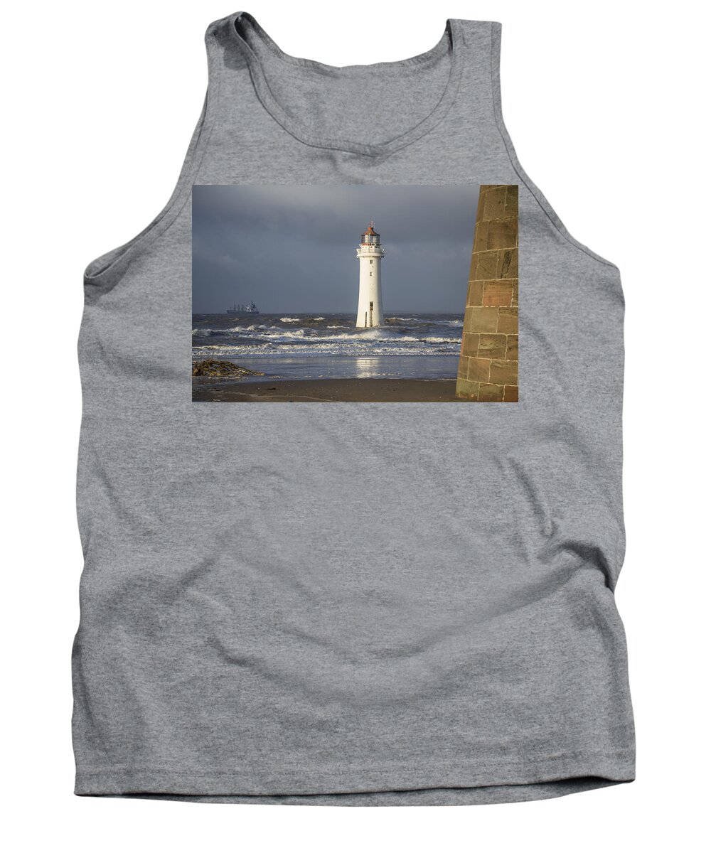 Sea Tank Top featuring the photograph Safely Past by Spikey Mouse Photography