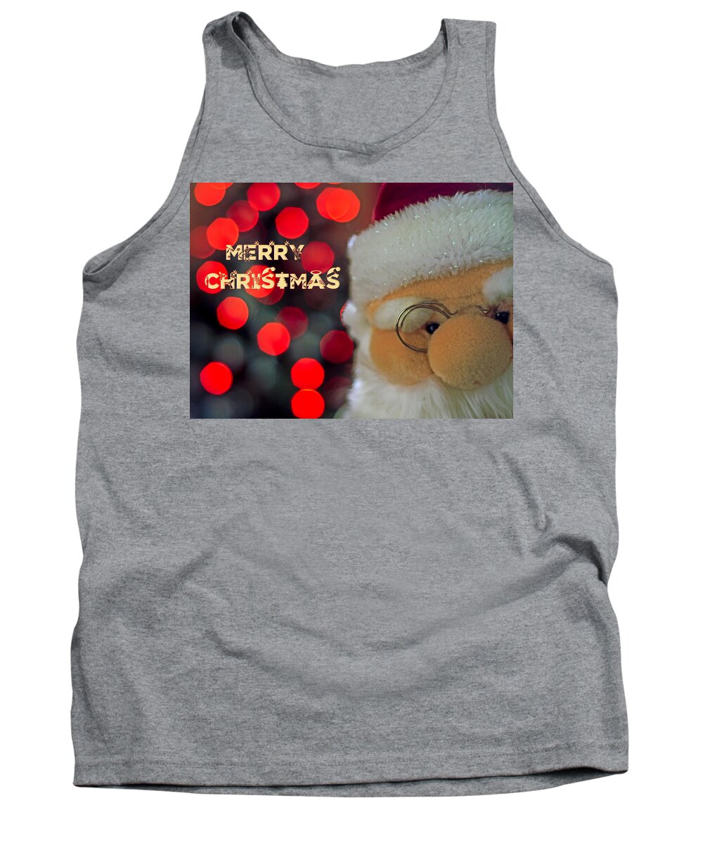 Santa Tank Top featuring the photograph Santa by Spikey Mouse Photography