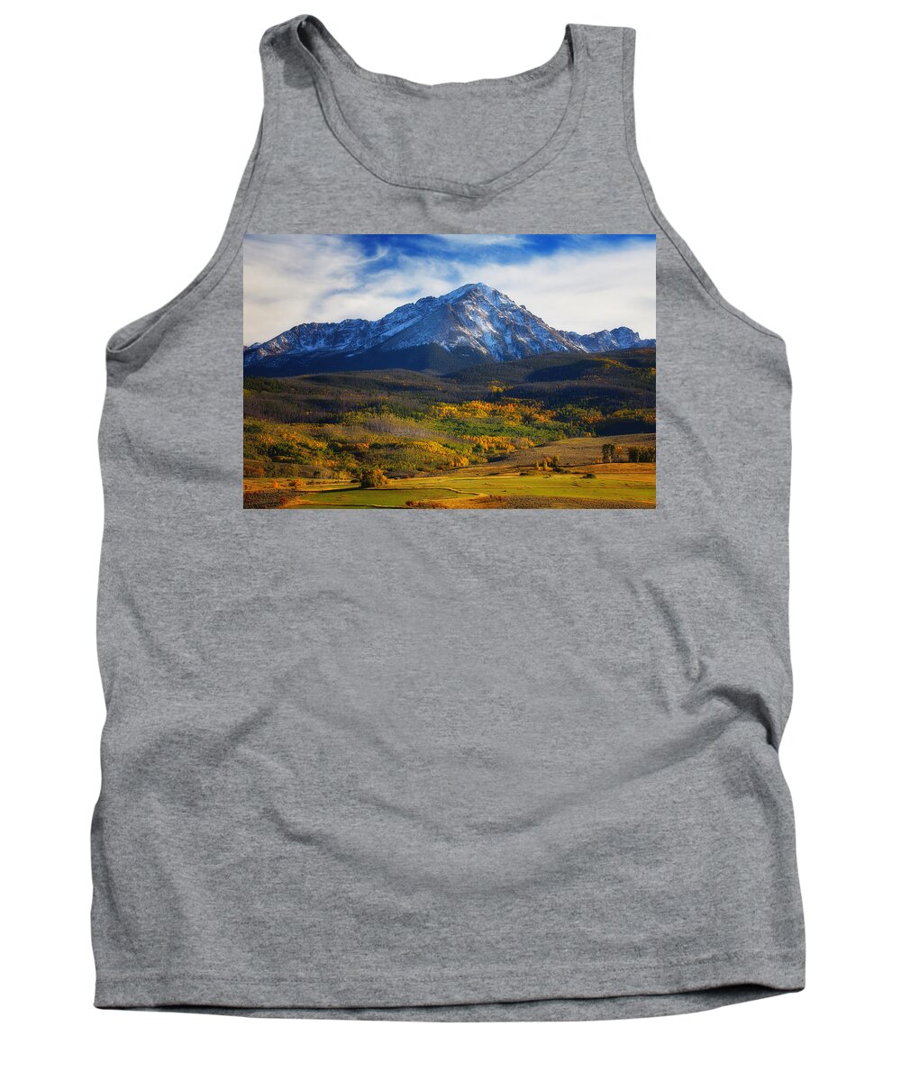 Autumn Landscapes Tank Top featuring the photograph Seasons Change by Darren White