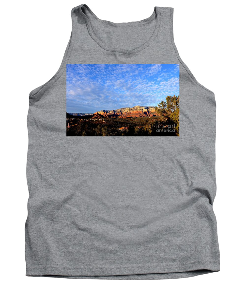 Sedona Tank Top featuring the photograph Sedona Landscape by Mars Besso