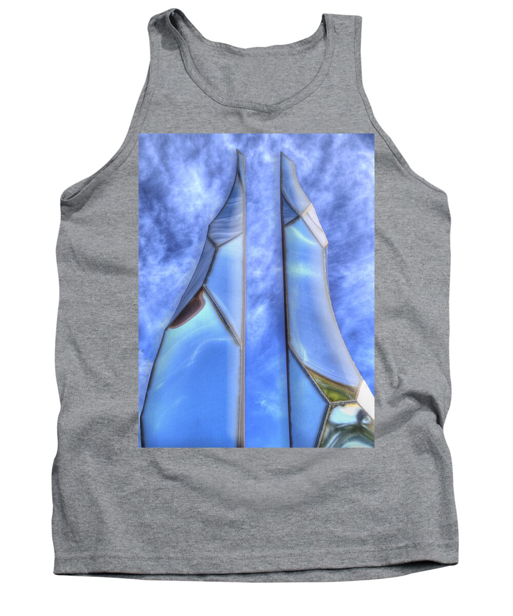 Photography Tank Top featuring the photograph Skycicle by Paul Wear