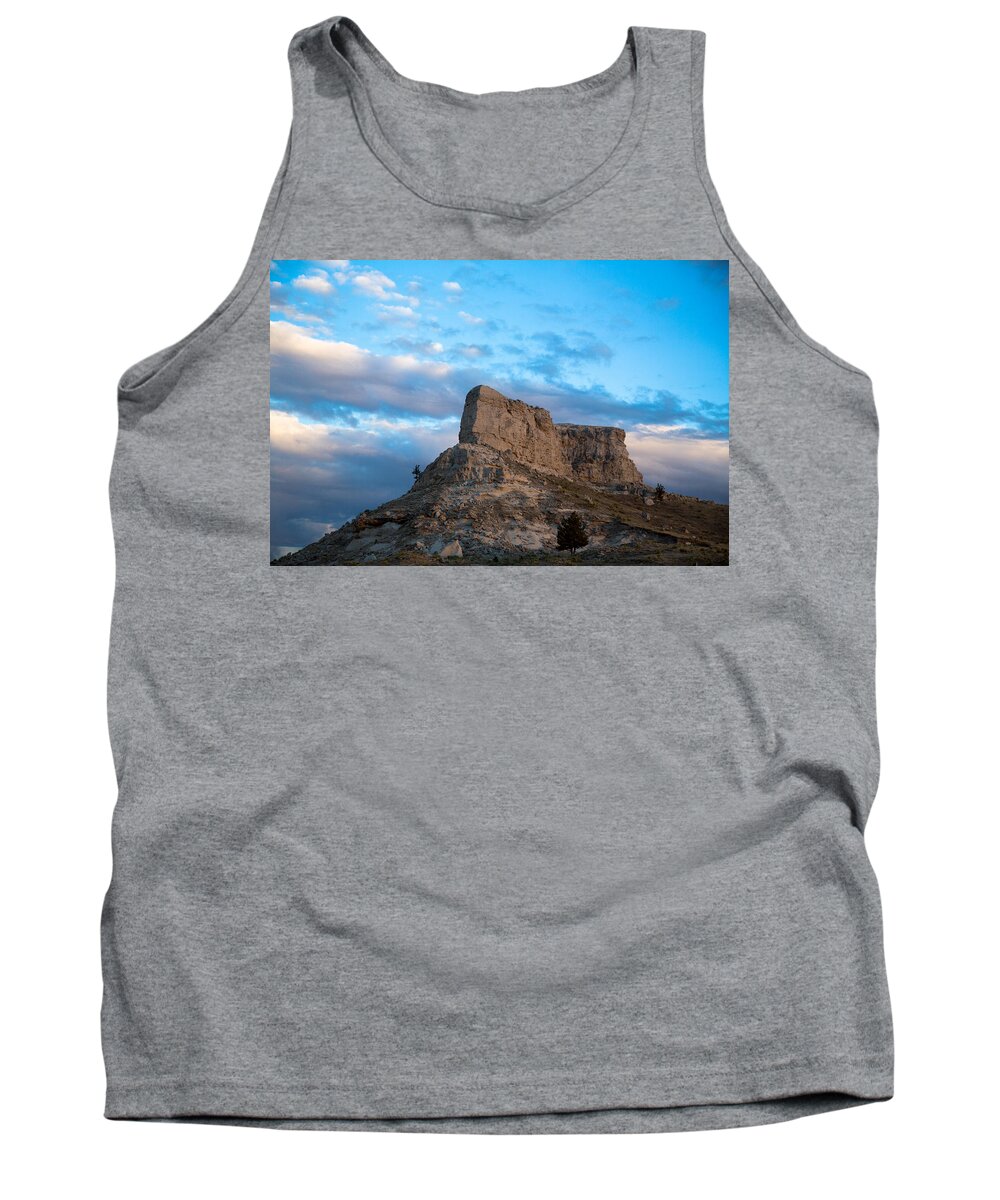 Landscape Tank Top featuring the photograph Skyline by Donald J Gray