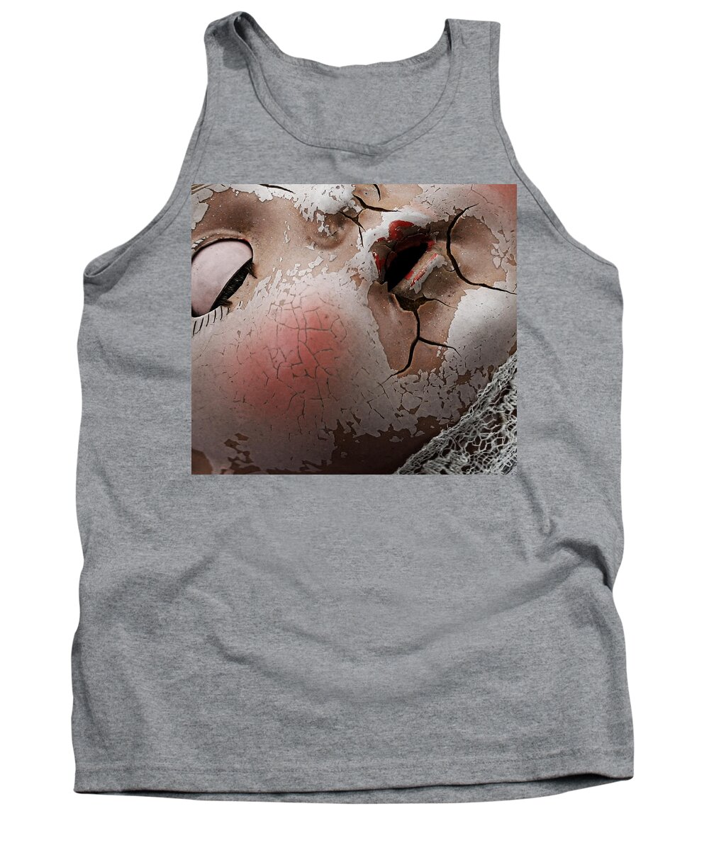 Porcelain Doll Tank Top featuring the photograph Souls Of Porcelain by J C