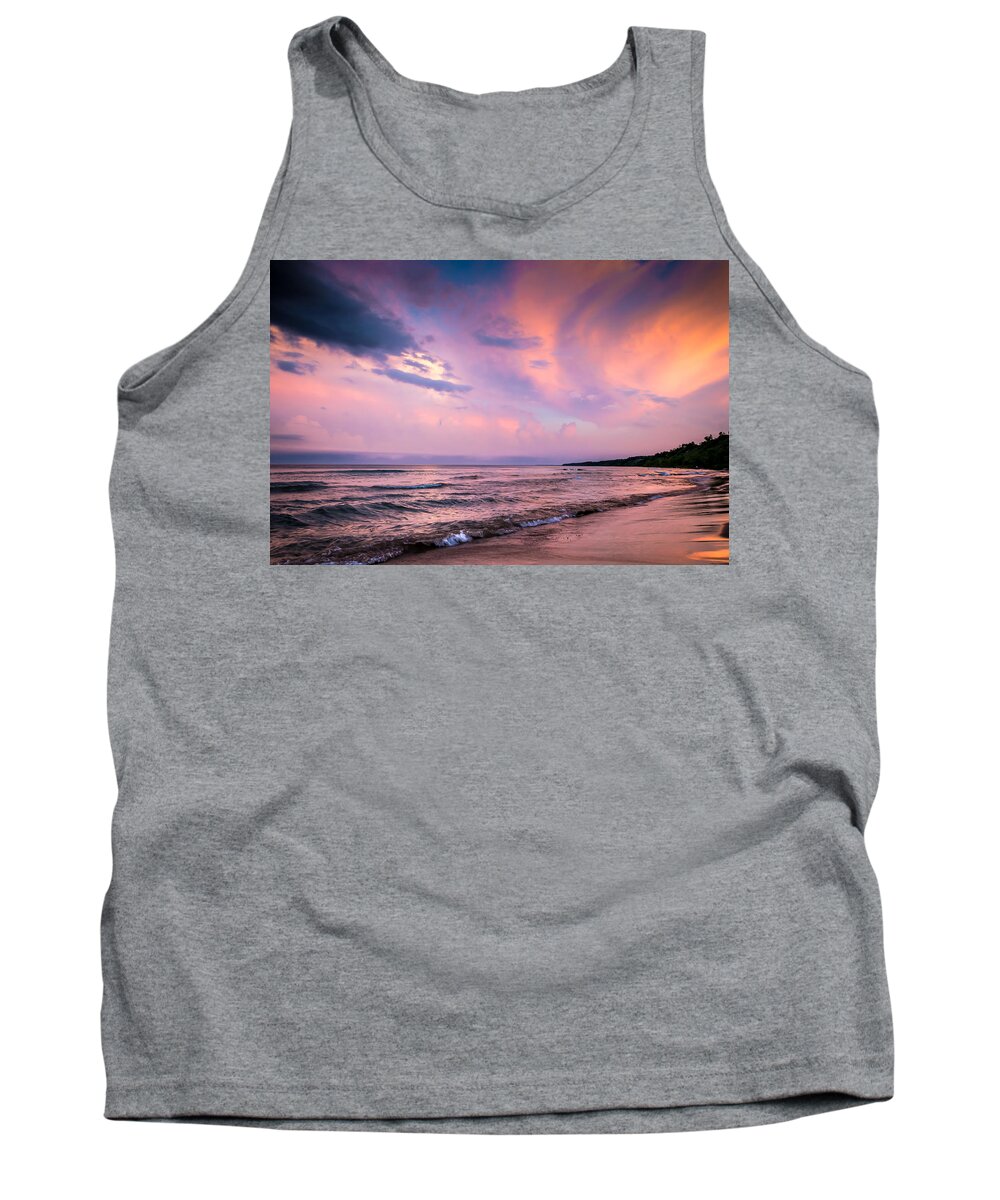 Clouds Tank Top featuring the photograph South Beach Clouds by James Meyer
