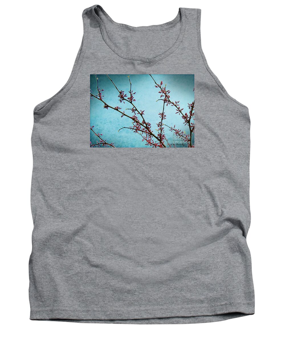 Spring Tank Top featuring the photograph Spring Buds by Lee Owenby