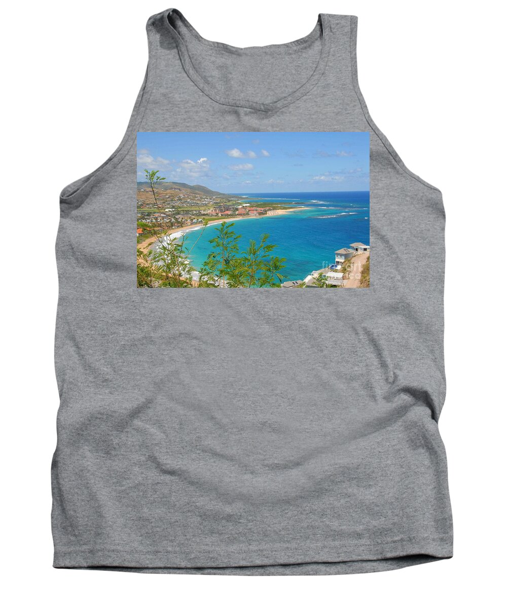 Island Tank Top featuring the photograph St. Kitts by Cindy Manero