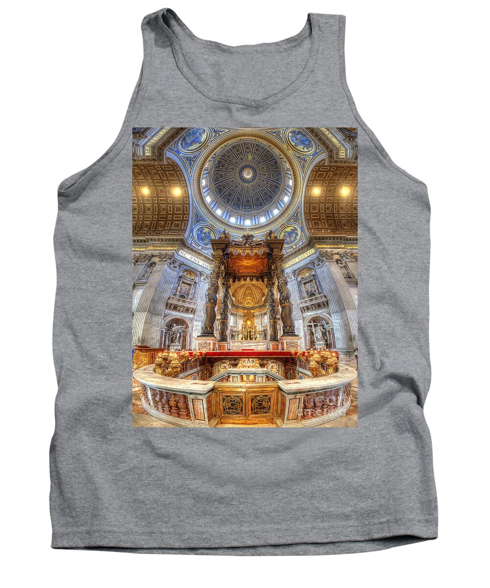 Yhun Suarez Tank Top featuring the photograph St Peter's Basilica by Yhun Suarez