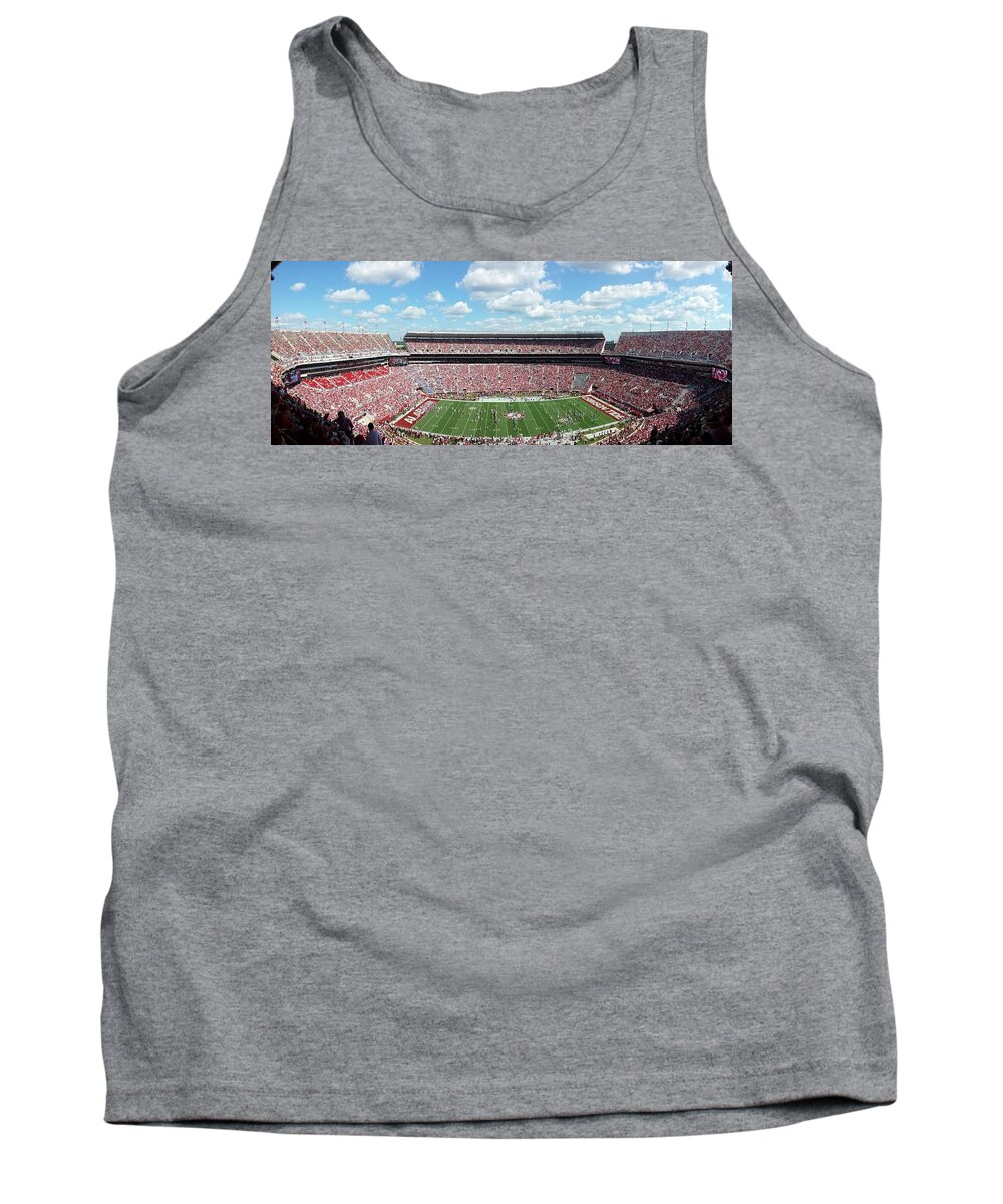 Gameday Tank Top featuring the photograph Stadium Panorama View by Kenny Glover
