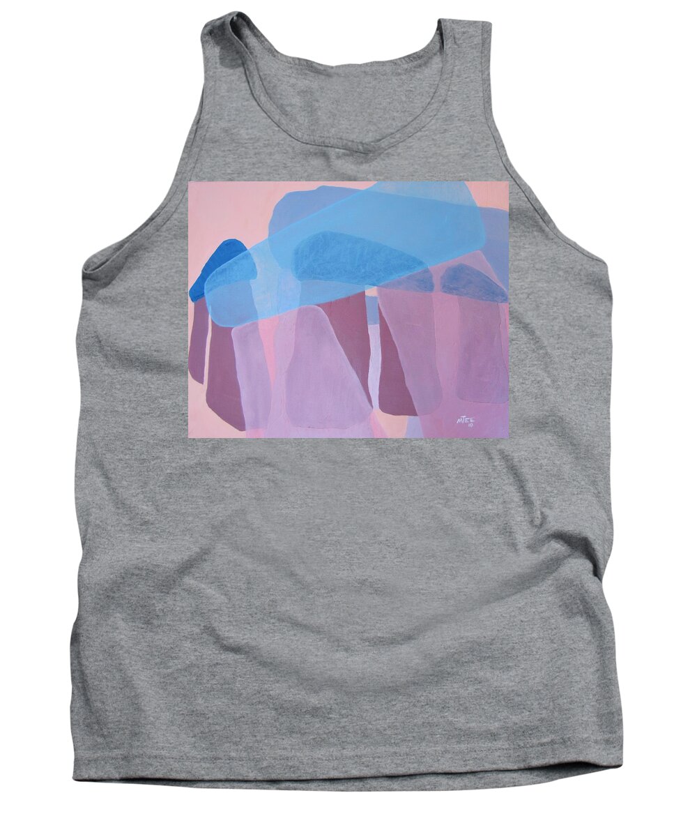 Stonehenge Tank Top featuring the painting Stonehenge by Michael TMAD Finney AKA MTEE