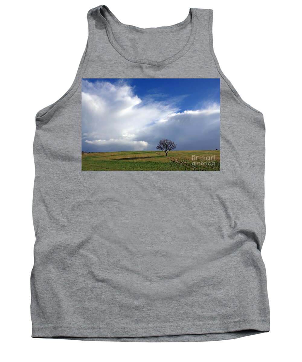 Stormy Skies Tank Top featuring the photograph Stormy Skies by Julia Gavin