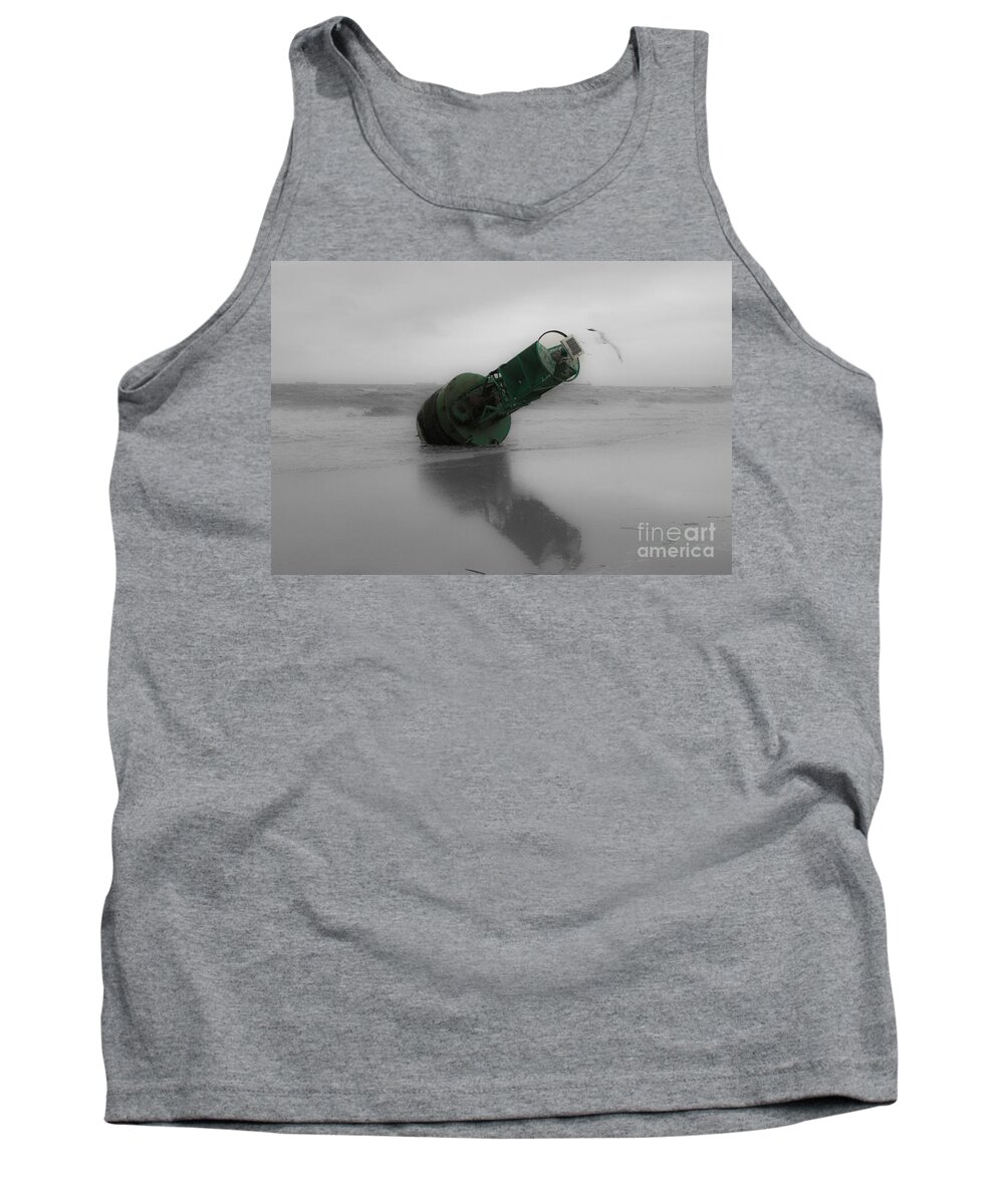 Bouy Tank Top featuring the photograph Stranded too by Angela DeFrias