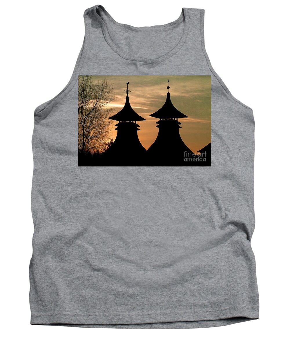 Keith Tank Top featuring the photograph Strathisla Distillery at sunset - Keith - Scotland by Phil Banks