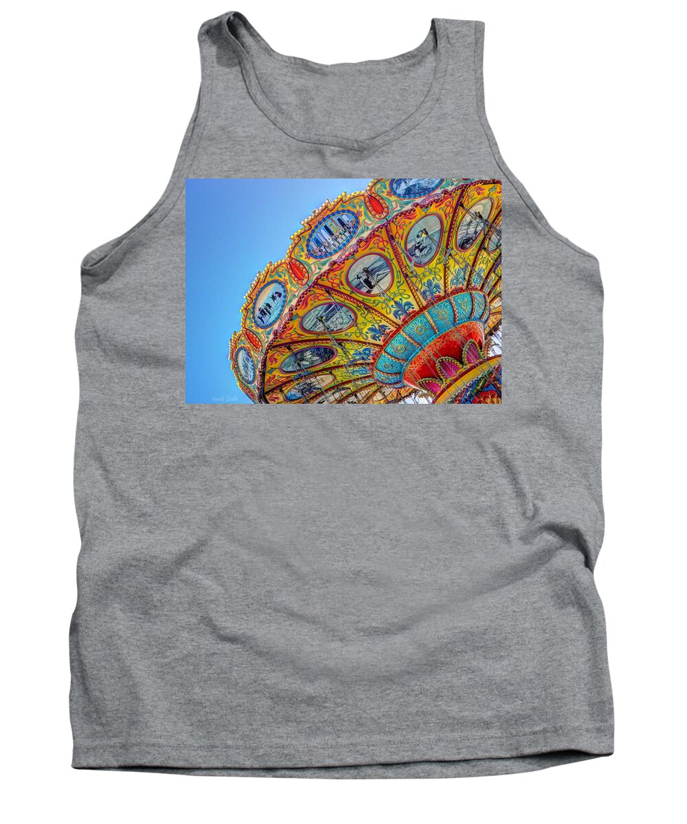 Abstract Tank Top featuring the photograph Summertime Classic by Heidi Smith