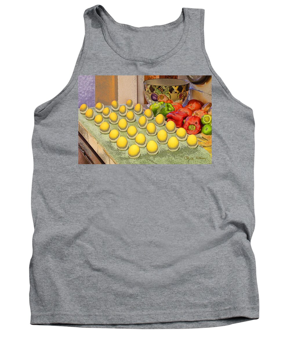 Sunny Side Up Tank Top featuring the photograph Sunny Side Up by Chuck Staley