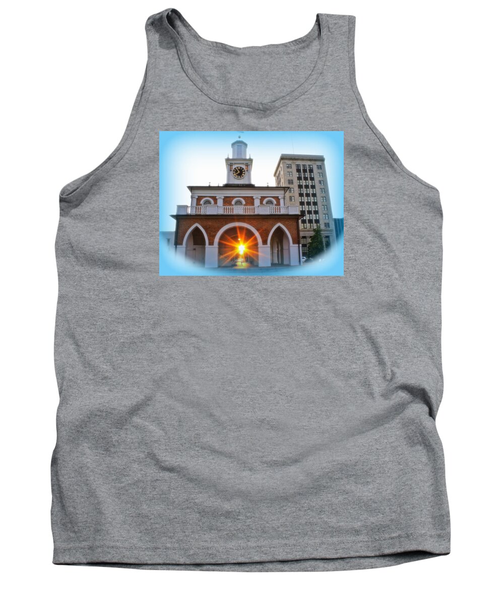 Sunset Tank Top featuring the photograph Historic 1 by Albert Fadel
