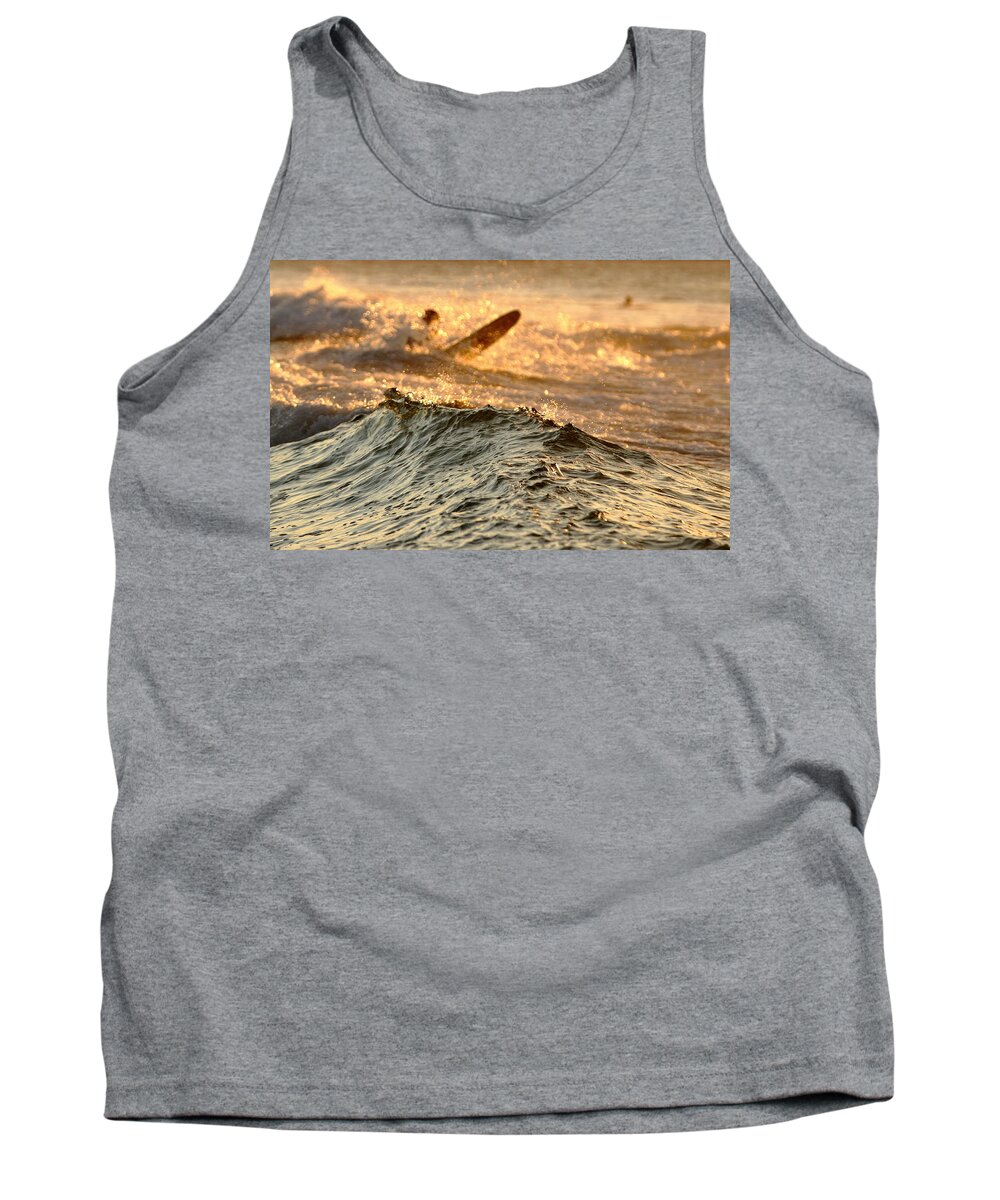 Beach Tank Top featuring the photograph Swell by Howard Ferrier