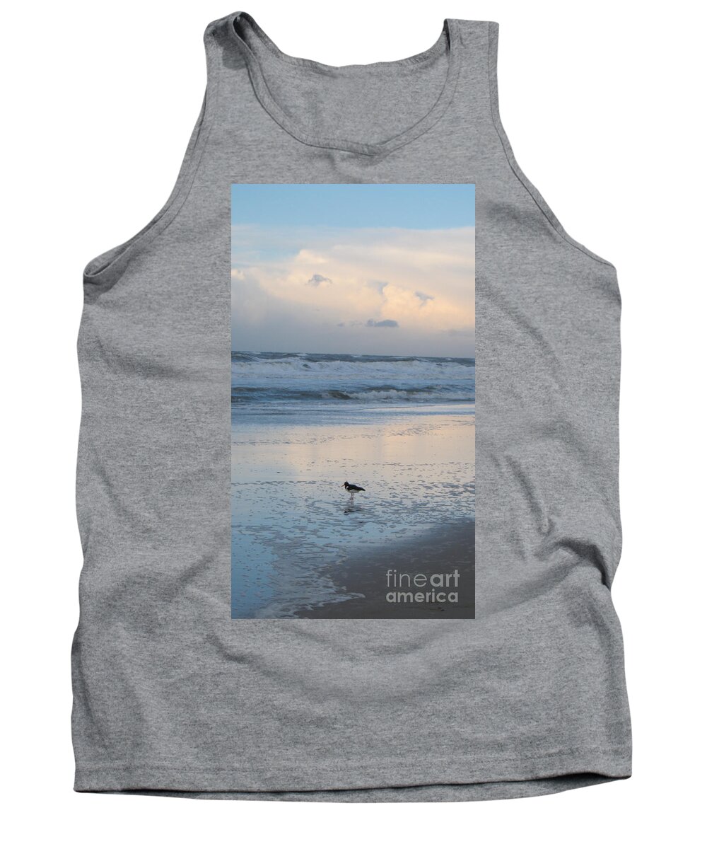 Sylt Pastel Reflections Tank Top featuring the photograph Sylt pastel reflections by Heidi Sieber