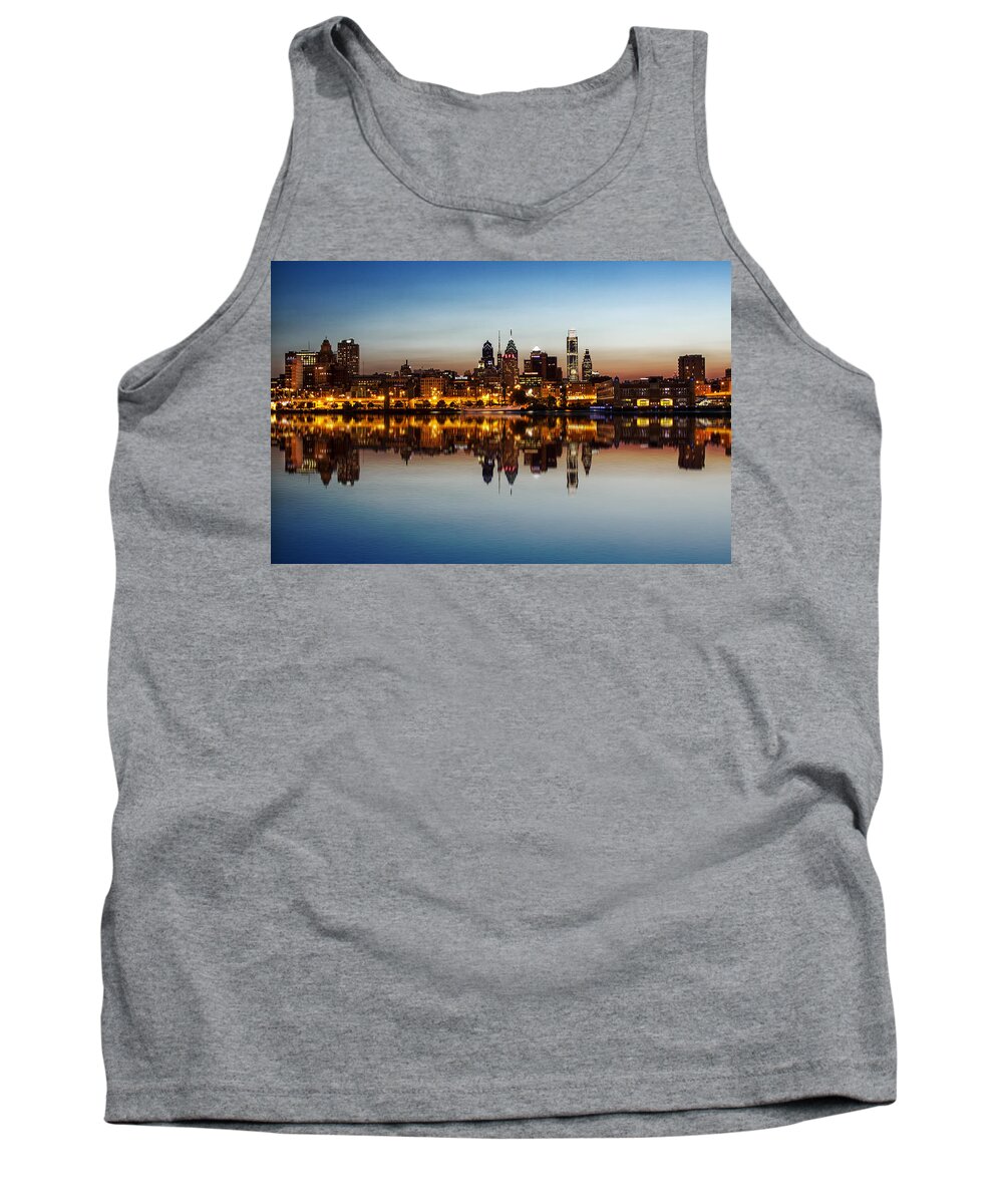 Landscape Tank Top featuring the photograph Take a look in the mirror. by Rob Dietrich