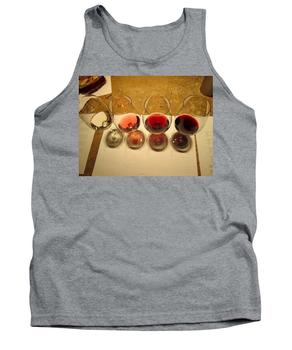 Wine Tank Top featuring the photograph Tasting by Kent Nancollas