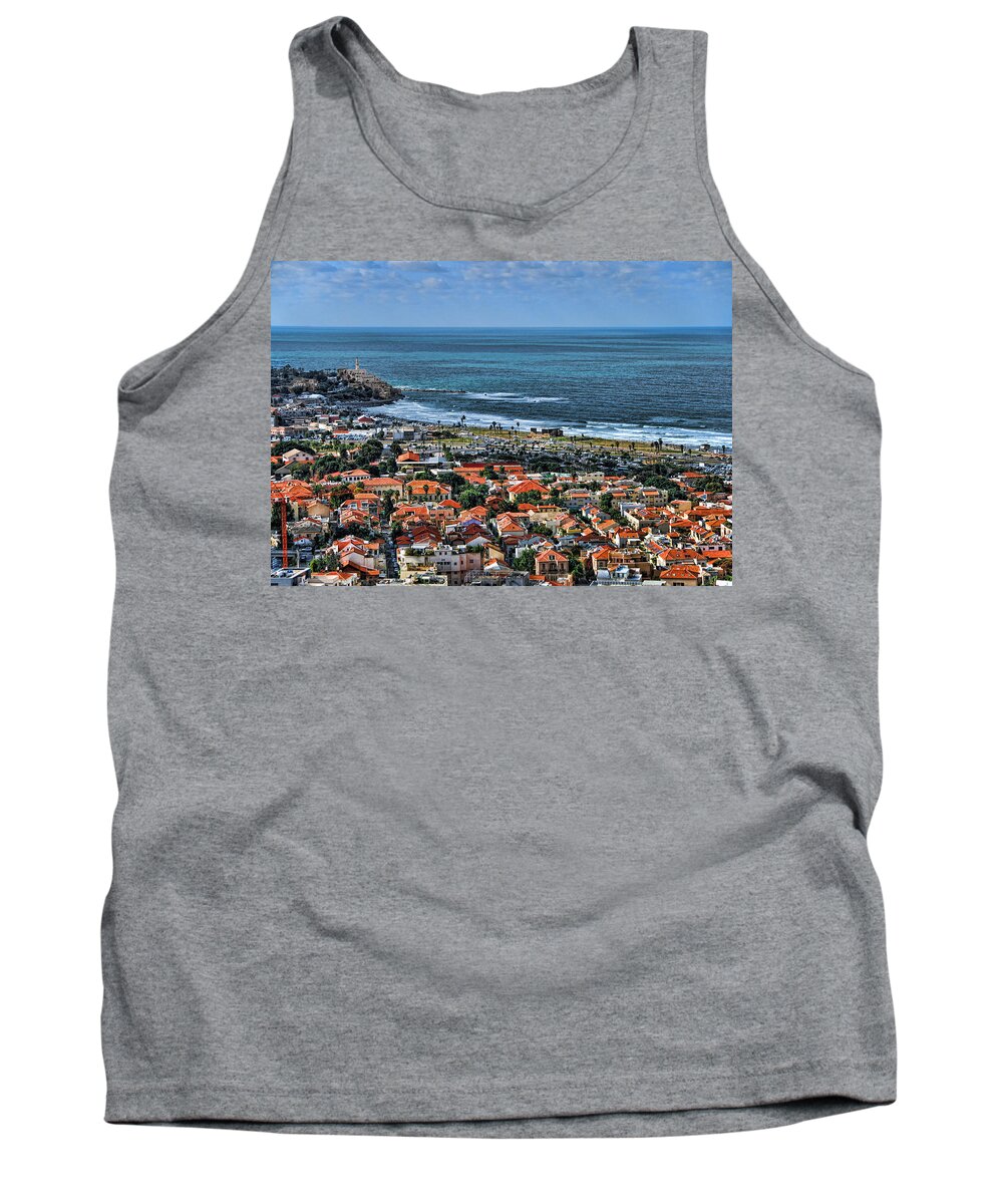 Israel Tank Top featuring the photograph Tel Aviv spring time by Ron Shoshani