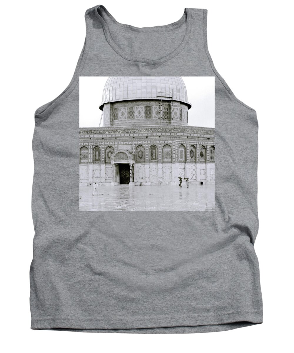 Jerusalem Tank Top featuring the photograph Temple Mount by Shaun Higson
