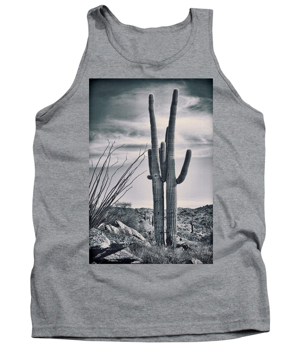 Sahuaro Tank Top featuring the photograph The Couple by Kelley King