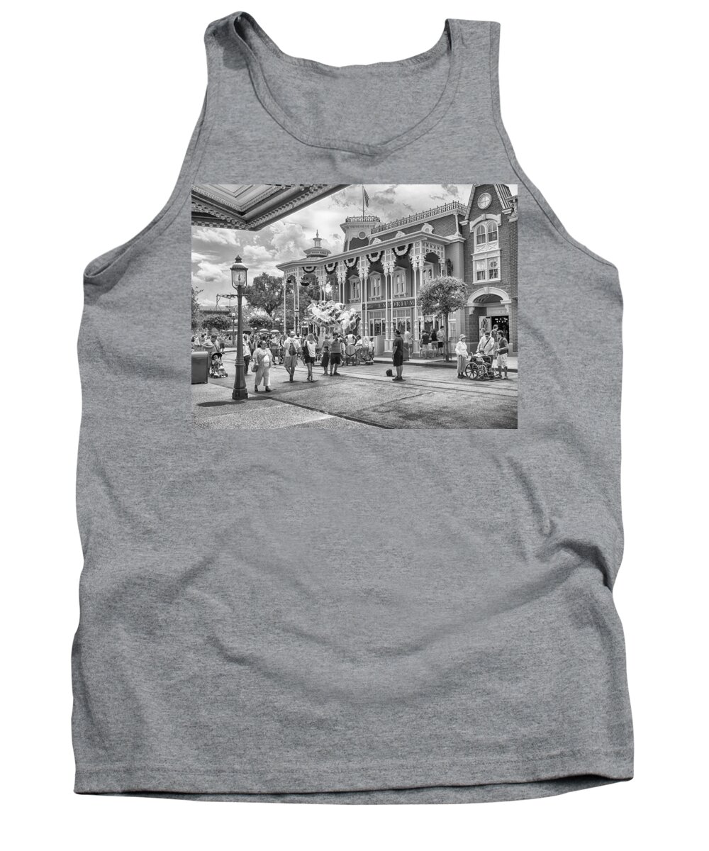 Disney Tank Top featuring the photograph The Emporium by Howard Salmon