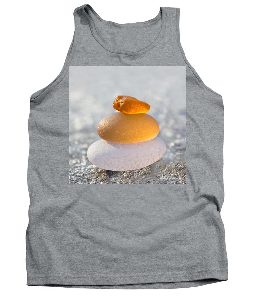 Glass Tank Top featuring the photograph The Golden Egg by Barbara McMahon