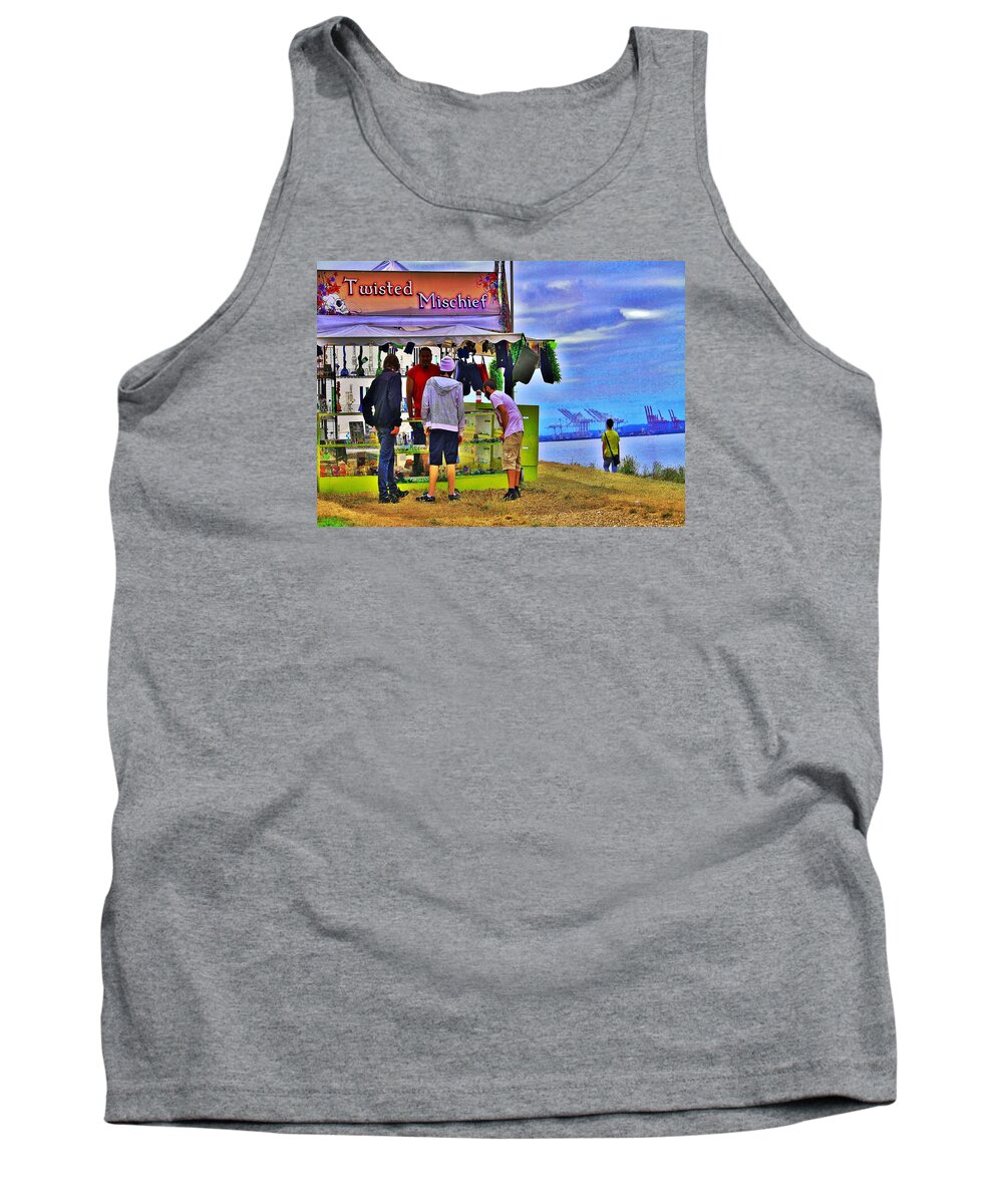 Hempfest Tank Top featuring the photograph The New High Times by William Rockwell