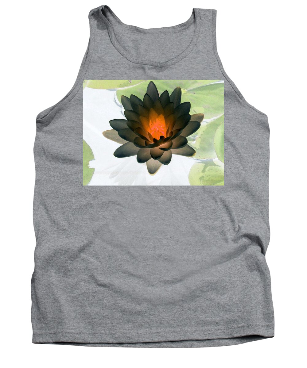 Water Lilies Tank Top featuring the photograph The Water Lilies Collection - PhotoPower 1035 by Pamela Critchlow
