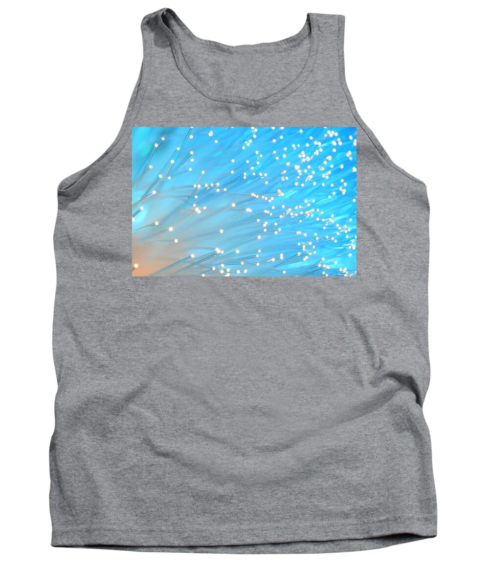 Abstract Tank Top featuring the photograph The Wind by Dazzle Zazz