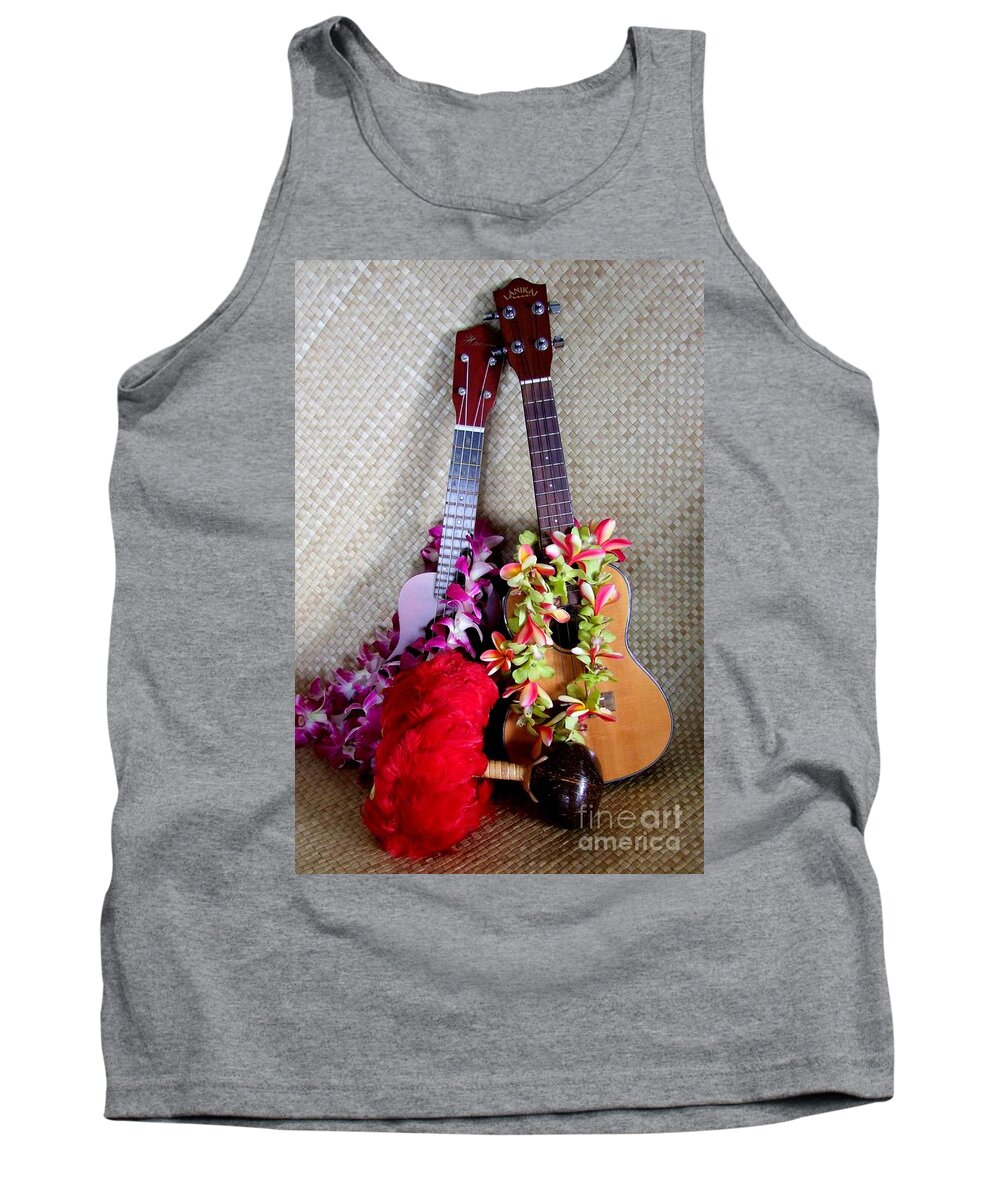 Hawaiian Culture Tank Top featuring the photograph Time for Hula by Mary Deal