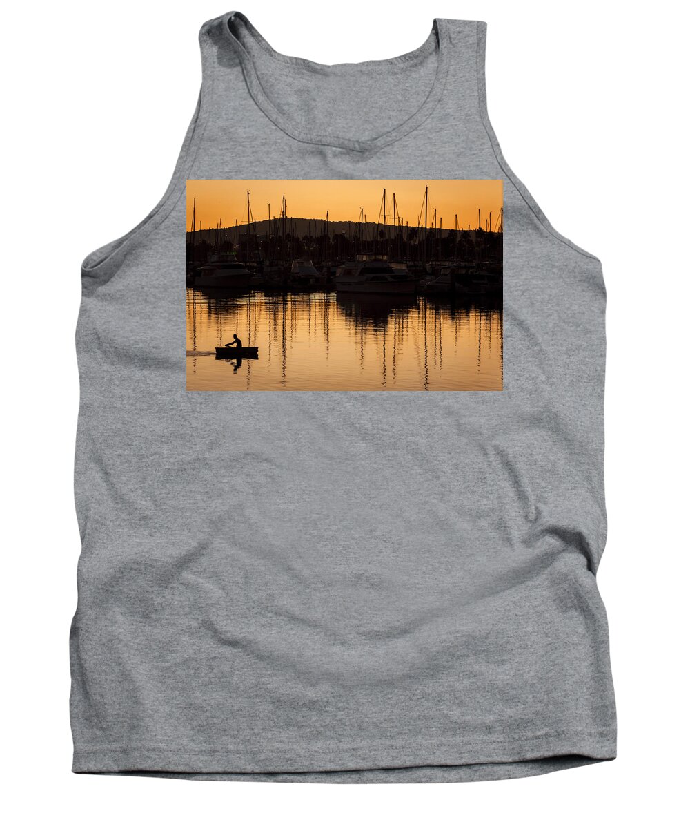 Sunset Tank Top featuring the photograph Timeless Dusks by Denise Dube