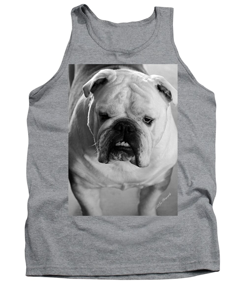 Dog Tank Top featuring the photograph Titus The Titan by Jeanette C Landstrom