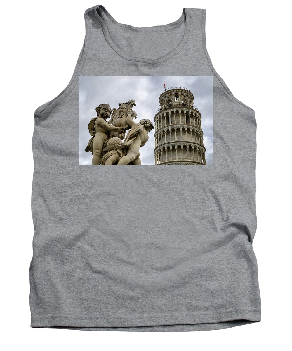 Tower Tank Top featuring the photograph Tower of Pisa by Pablo Lopez