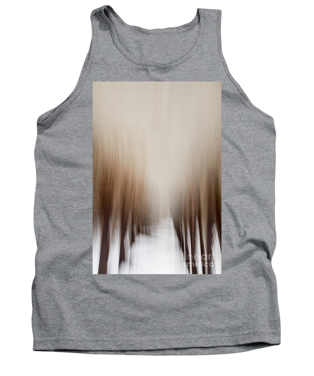 Tree Tank Top featuring the photograph Trees in Winter by Margie Hurwich