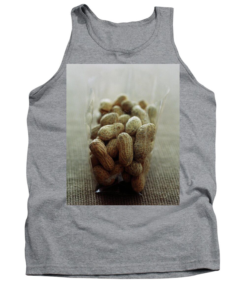 Cooking Tank Top featuring the photograph Unshelled Peanuts by Romulo Yanes
