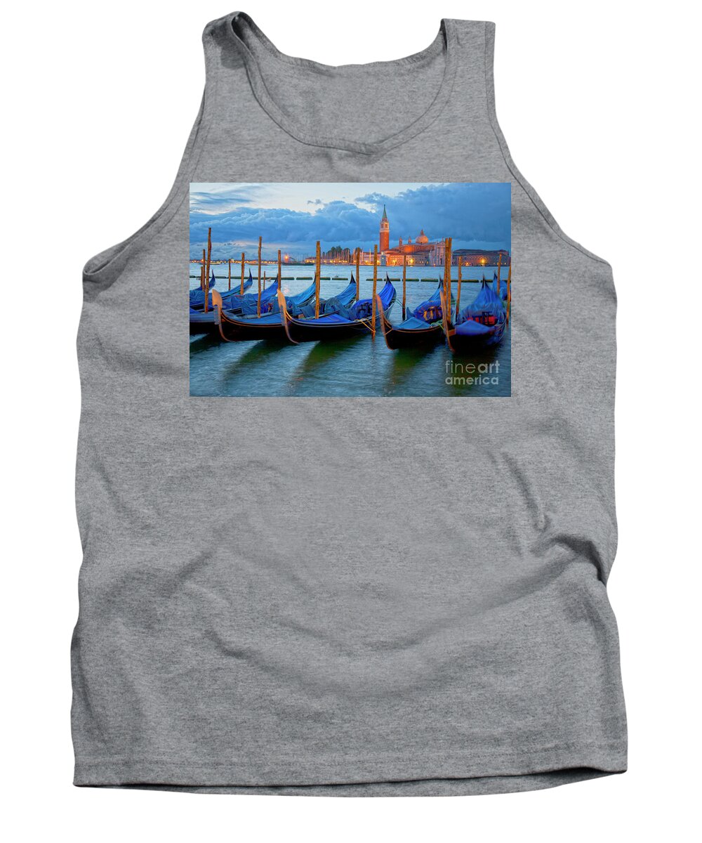 Venice Tank Top featuring the photograph Venice View to San Giorgio Maggiore by Heiko Koehrer-Wagner