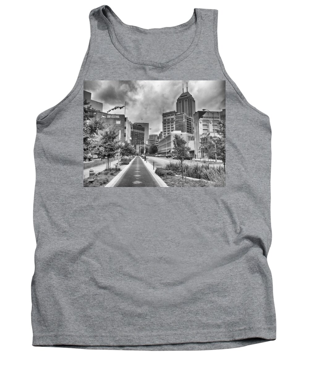 Indianapolis Tank Top featuring the photograph Virginia Ave. by Howard Salmon