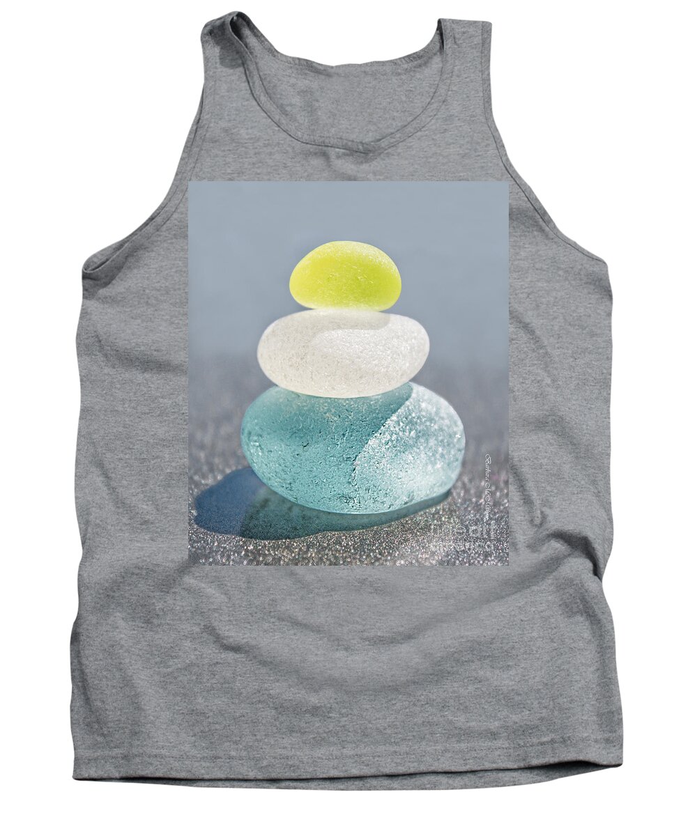 Seaglass Tank Top featuring the photograph With A Twist by Barbara McMahon